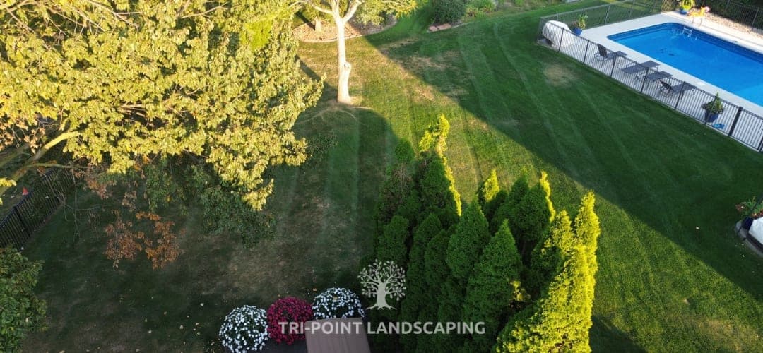 Professional landscaping in Washington Township Michigan by Tri-Point Landscaping